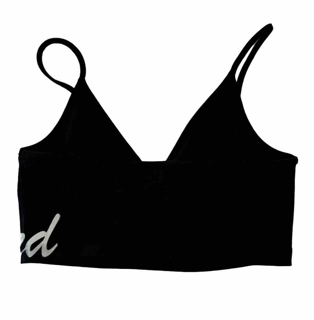 limited edition LOGO SPORT CROPPED TOP