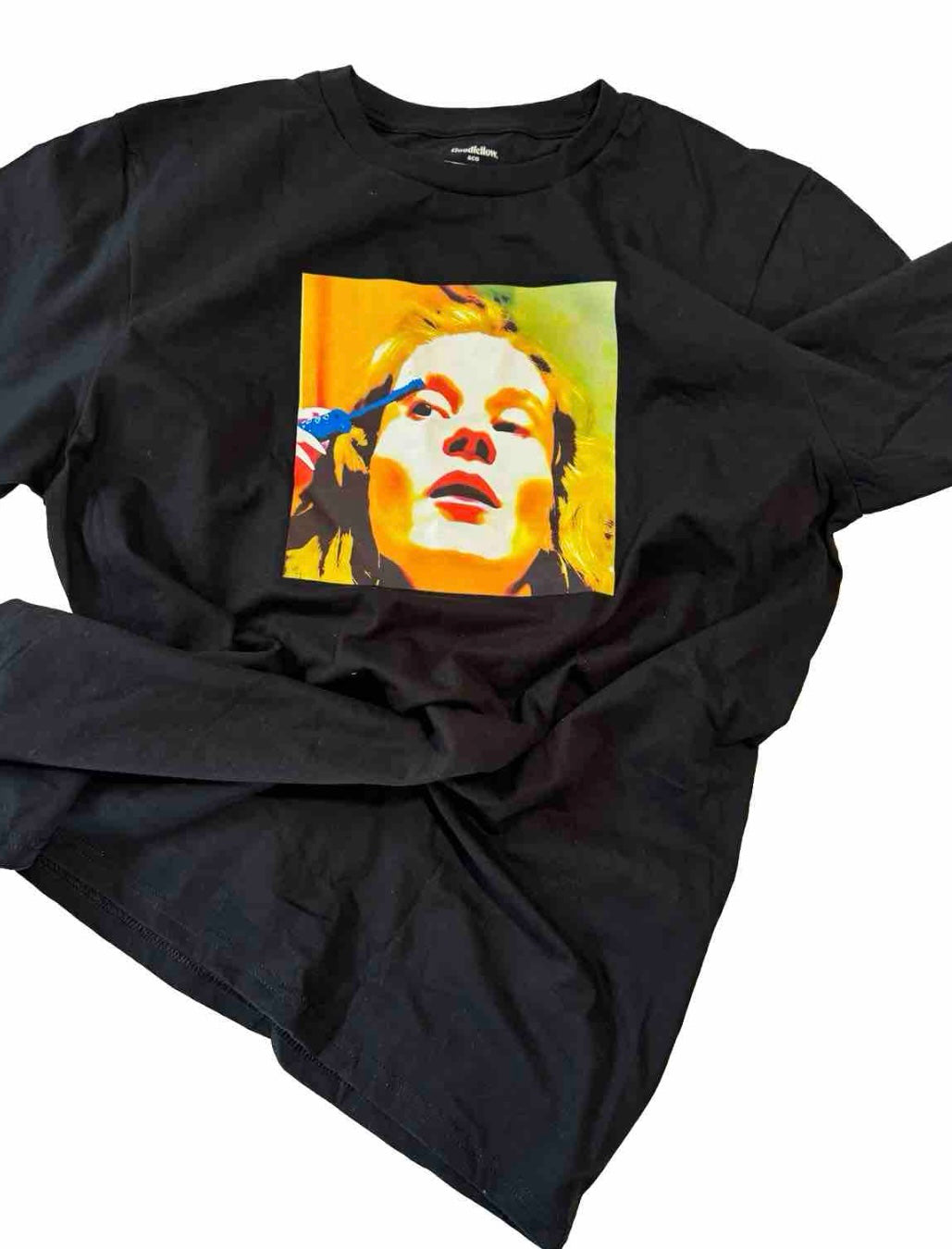 SIGNATURE T SHIRT in BLACK