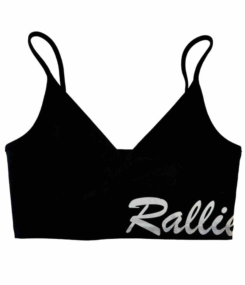 limited edition LOGO SPORT CROPPED TOP